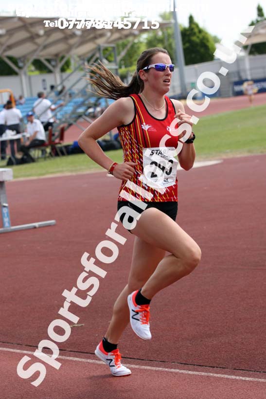 Senior womens 5000 metres, Northern Senior and Under-20s Champs., Sports City, Manchester. Photo: David T. Hewitson/Sports for All Pics